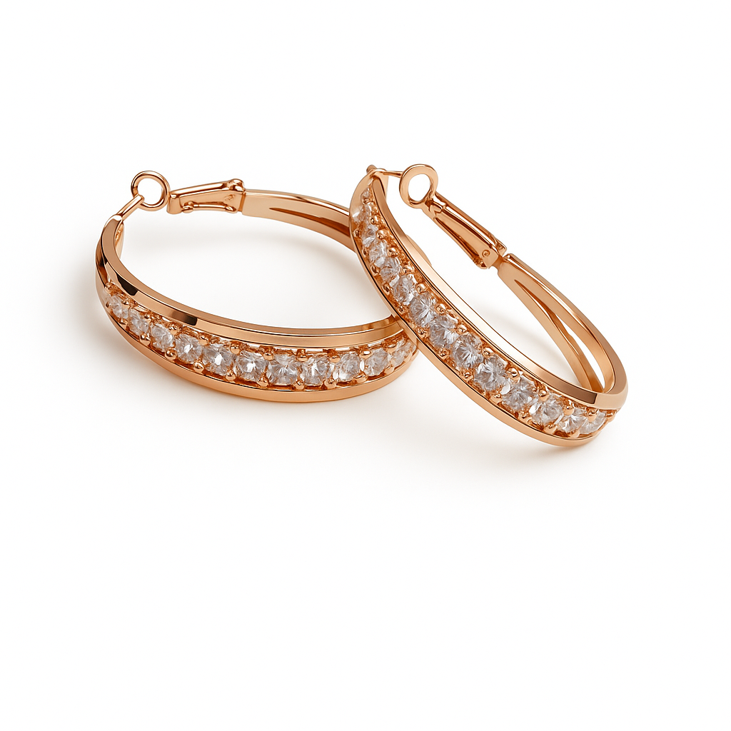 Bliss Baguette Hoops