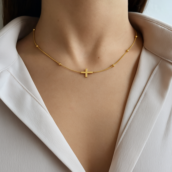 Grace Cross Necklace