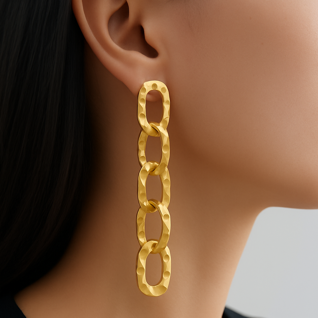 Athena Link Earrings
