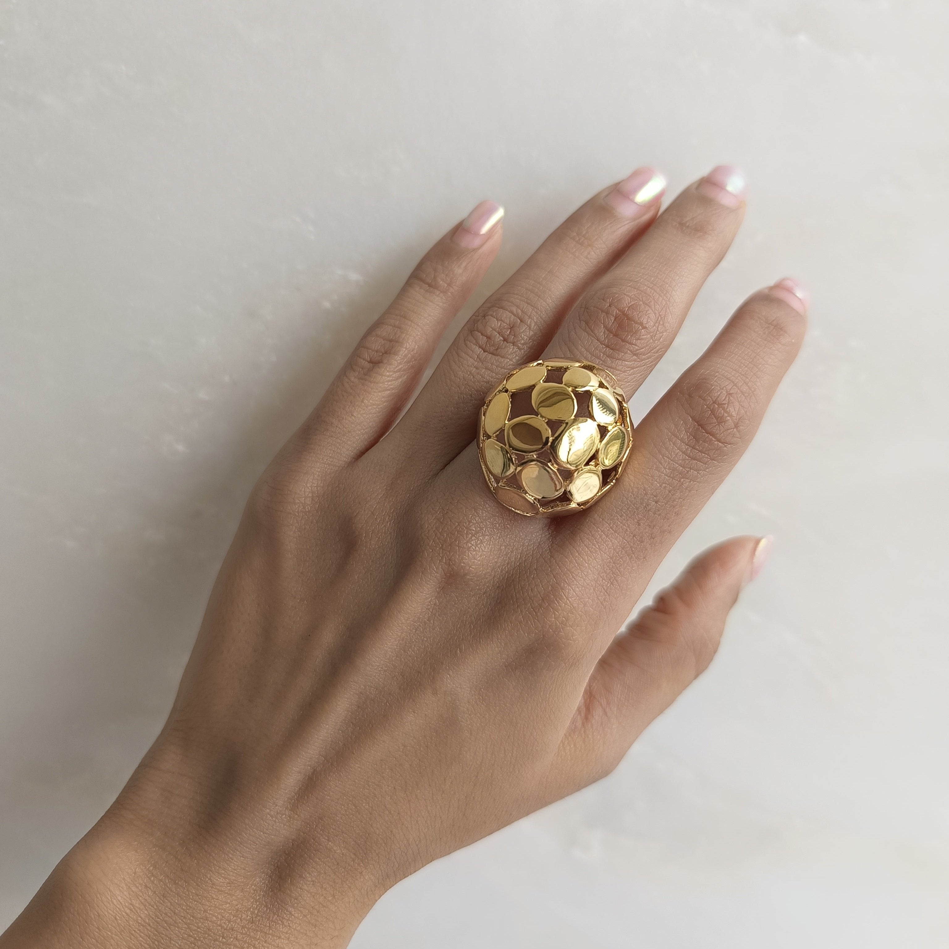 Sunrise Sphere Ring