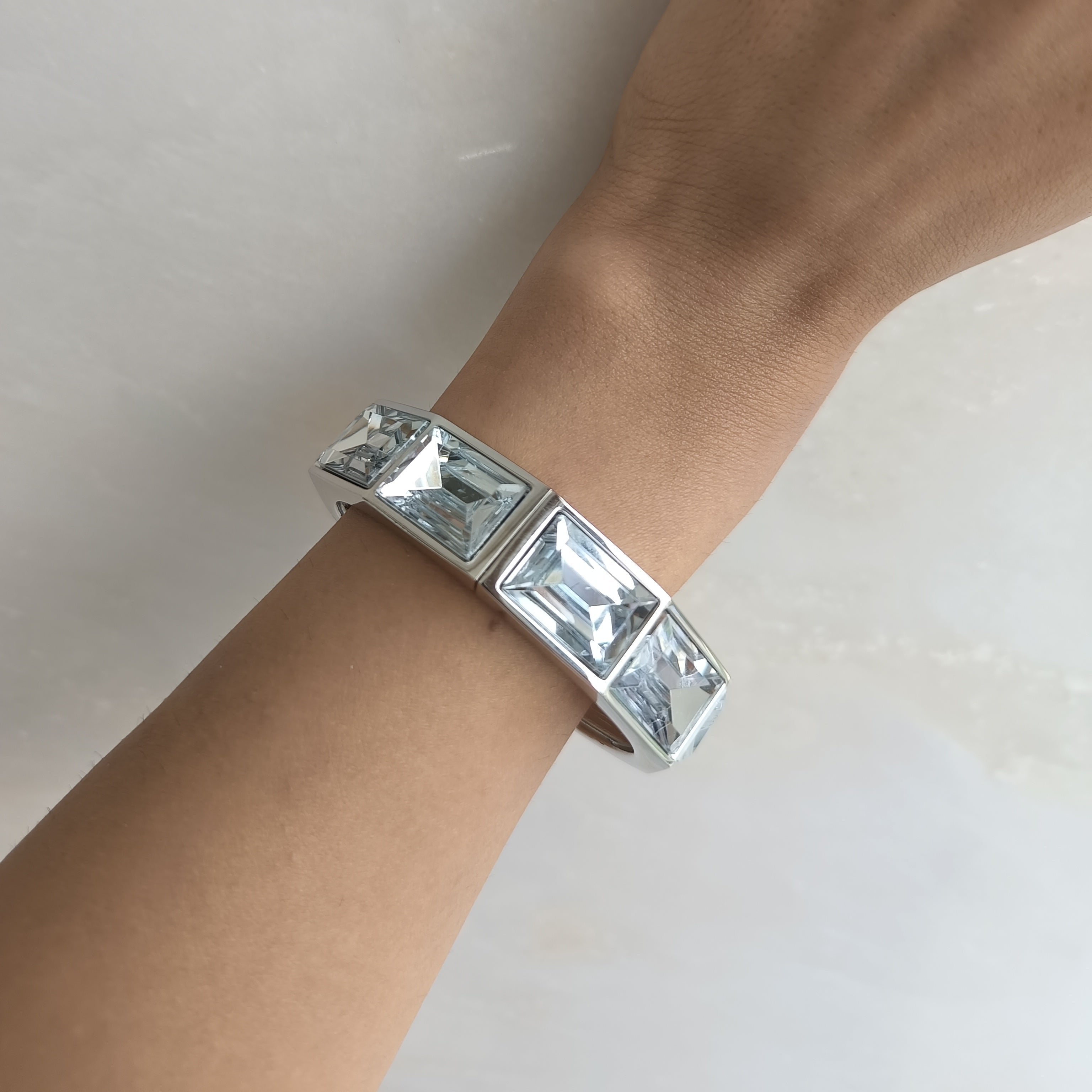 White Radiance Bangle