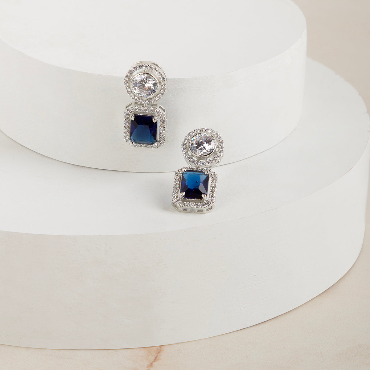 Begum Earrings (Royal Blue)