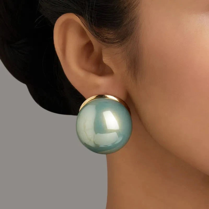 The Hue Studs (Metallic Green)