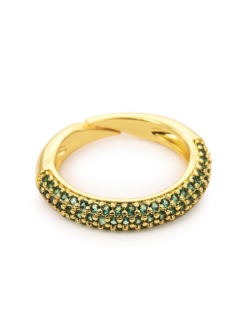 Karl Eternity Ring (Green)