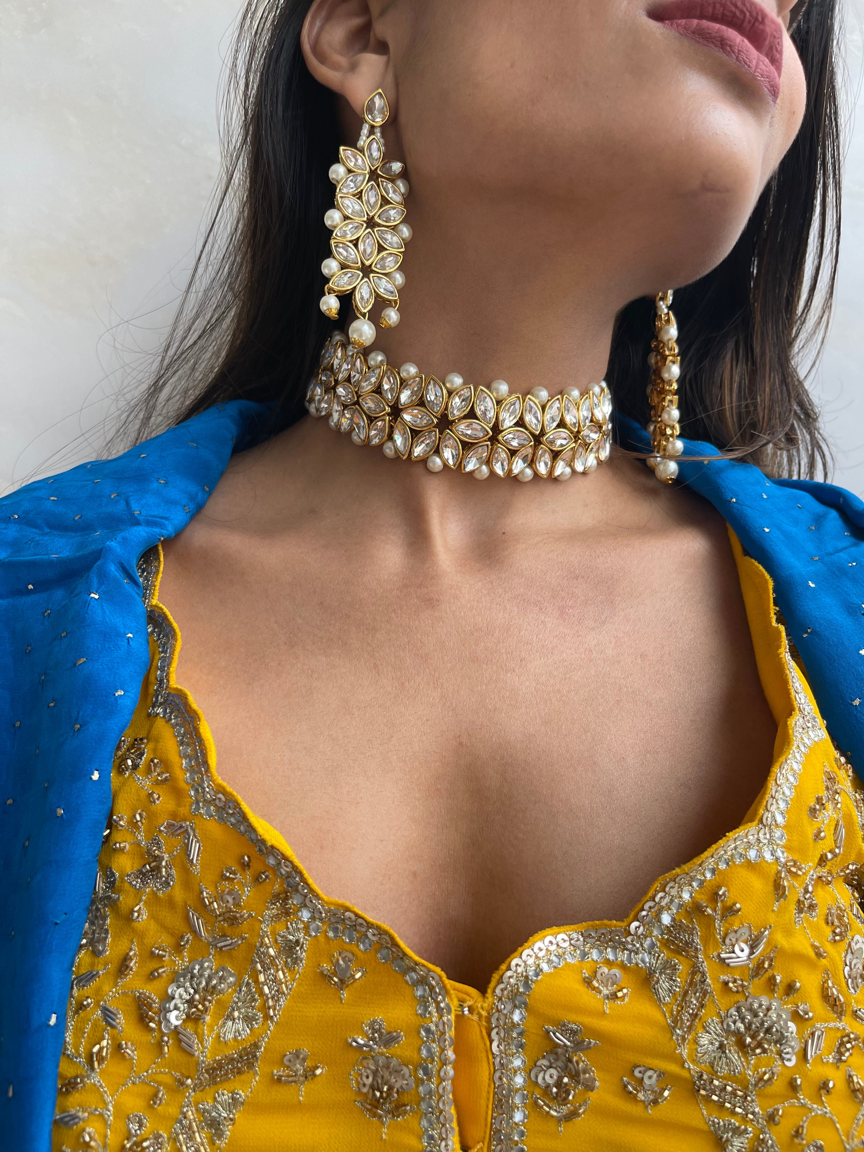 Rani Mahal Choker (With Earrings)