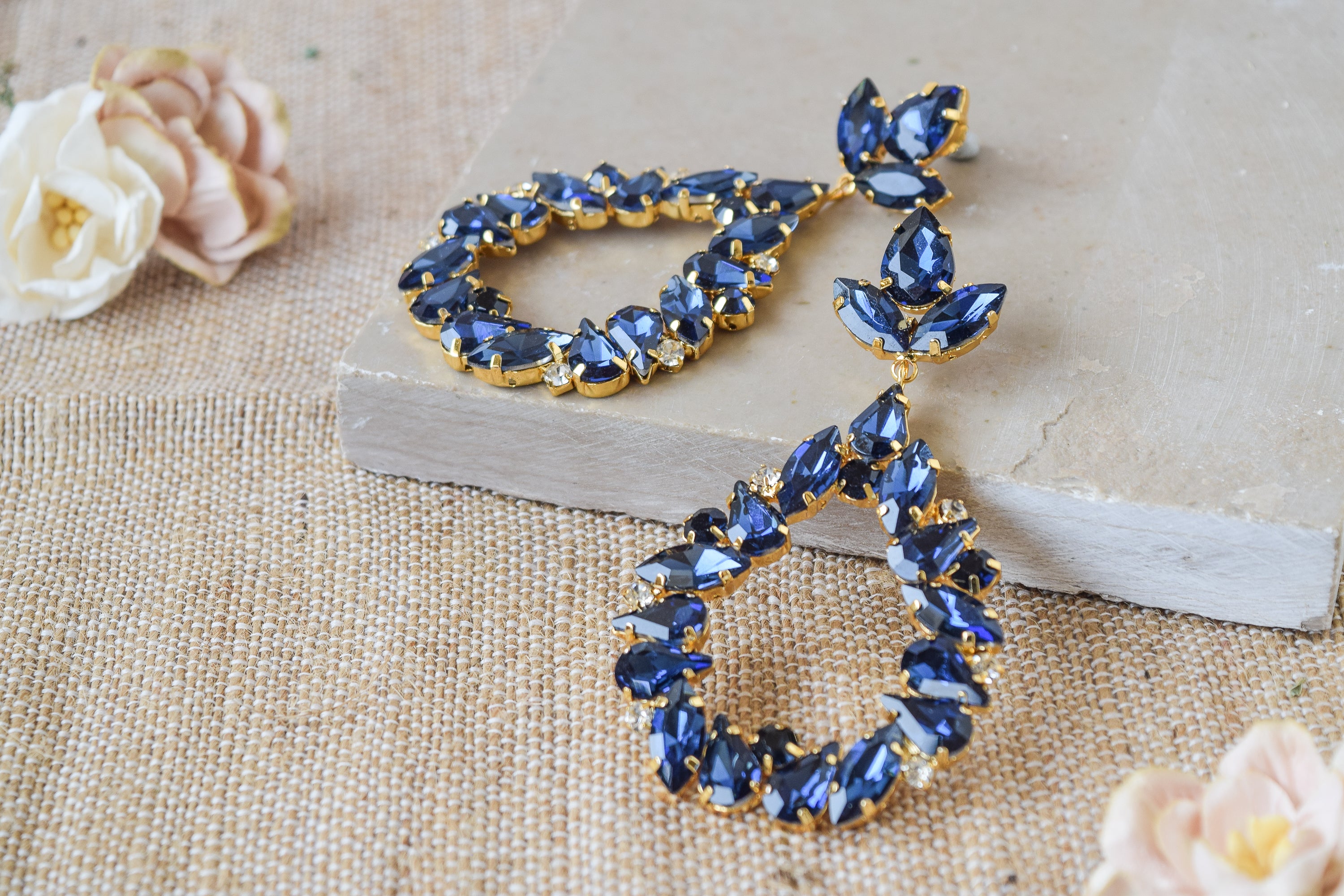Tala Earrings (Blue)