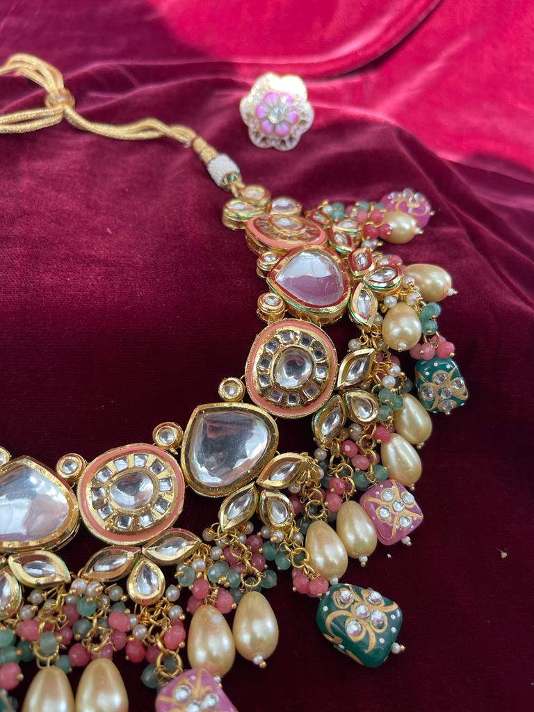 Jal Mahal Necklace & Earrings